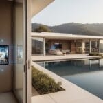 Real estate agent reviewing AI-generated mortgage lead insights on a laptop